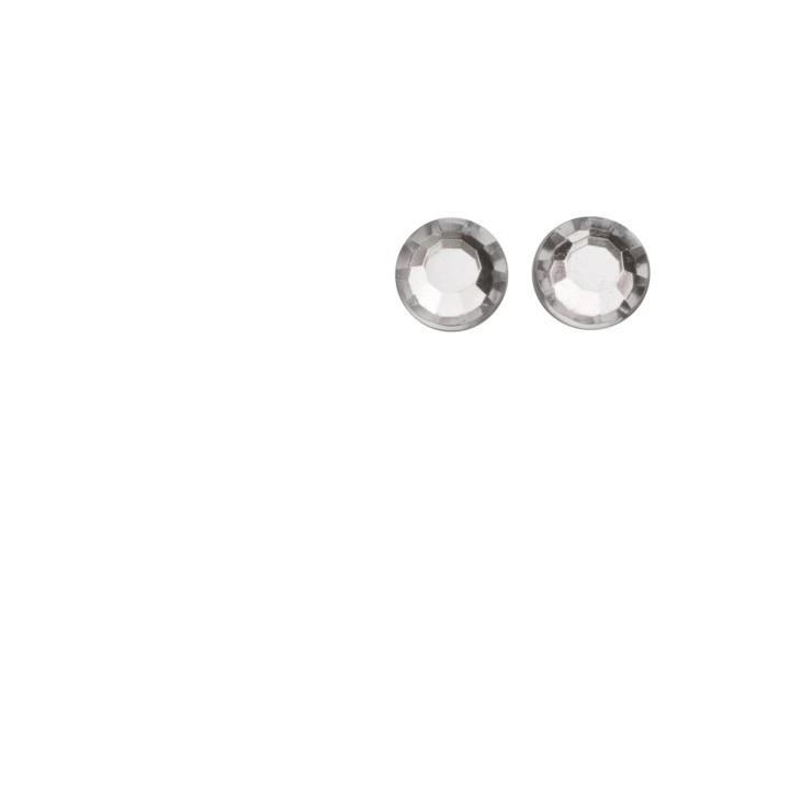 P&D Diamanten rund 8mm crystal selbstklebend 80 Stück
