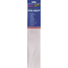 Papier crêpon blanc 32g/m2 50x250cm, 1 rouleau