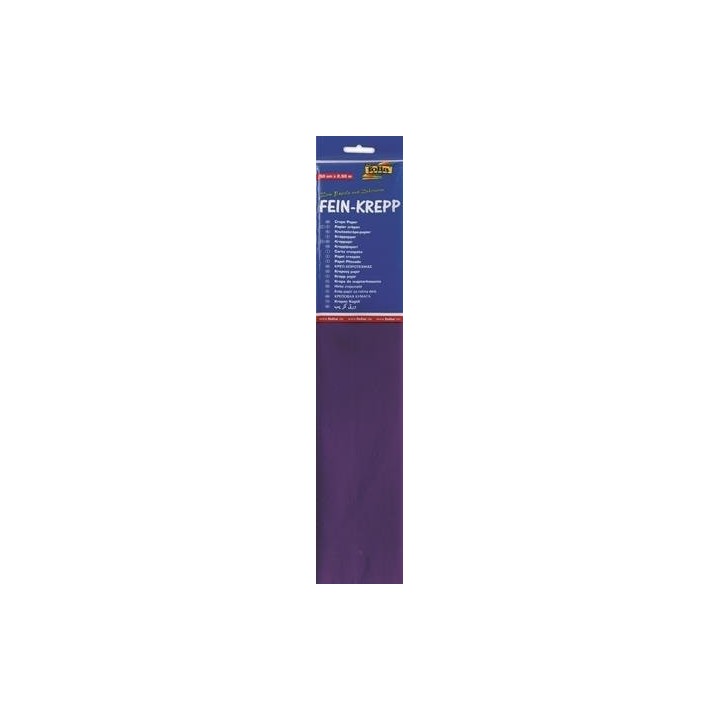 Krepp-Papier 32g/m2 d'violett 50x250 cm 1 Rolle
