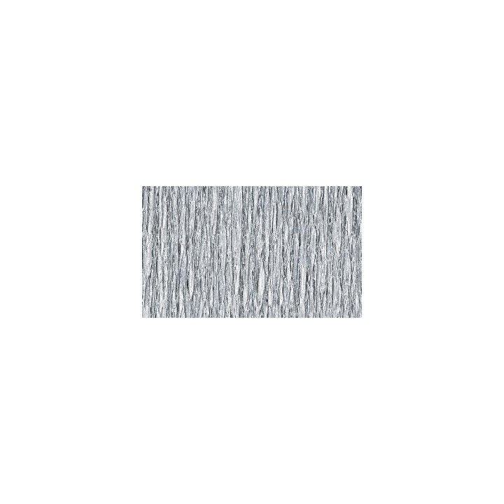 Crepe paper silver 32g/m2 50x250 cm, 1 roll