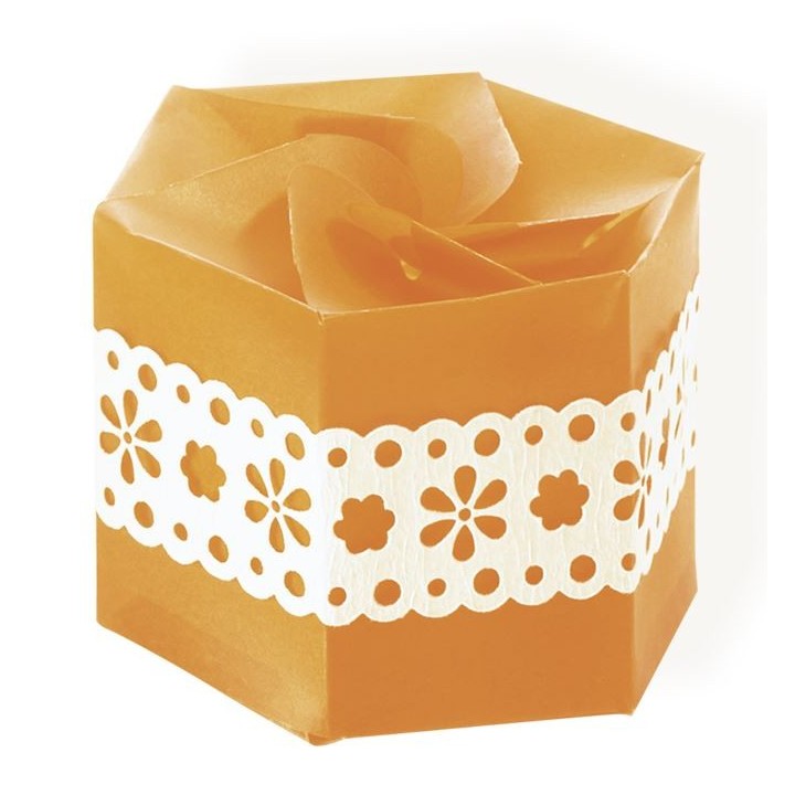 Papier transparent orange 115g/m2 50x70cm 1 rl