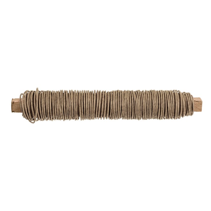Fil de fer papier 0,8mm, 22m naturel