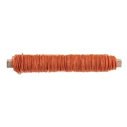 Papierwickeldraht 0,8mm, 22m orange