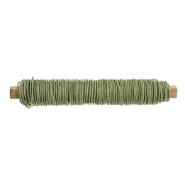 Papierwickeldraht 0,8mm, 22m grün