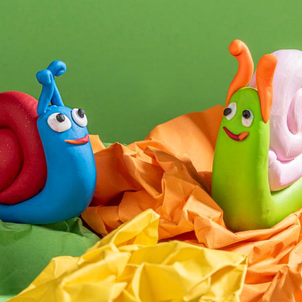 Fimo-Schnecken